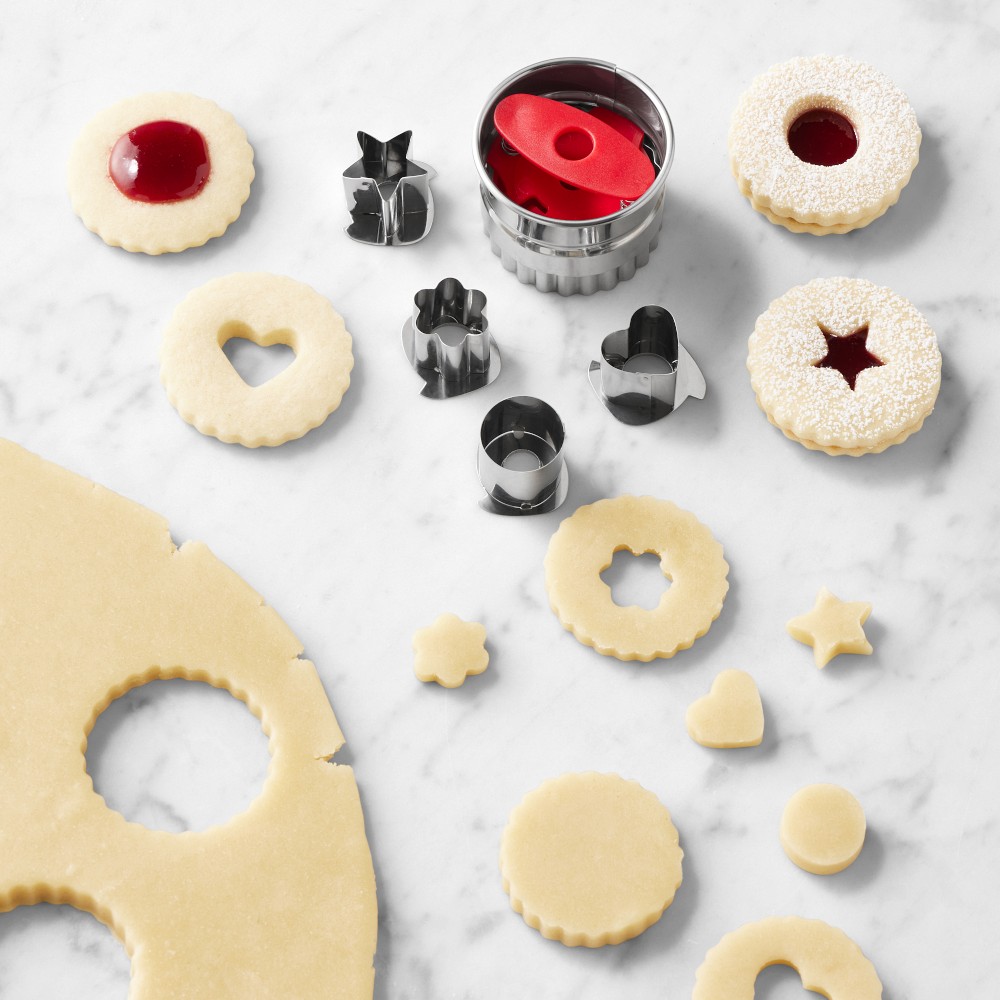 Williams Sonoma Linzer Cookie Cutters, Set of 4 - Set of 4