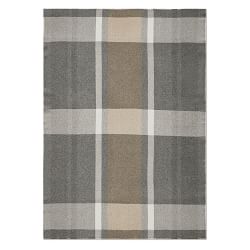 Cashmere Plaid Double Side Throw
