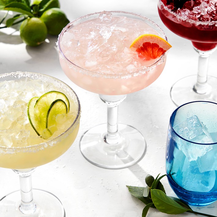 DuraClear® Tritan Margarita Glasses - Set of 6 | Cocktail Glasses