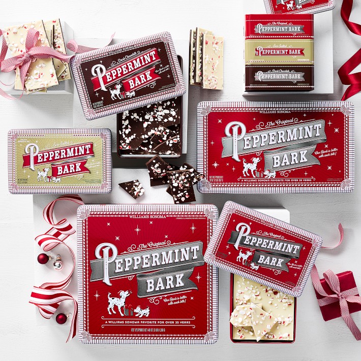 Williams Sonoma Salted Peppermint Bark | Gourmet Chocolate
