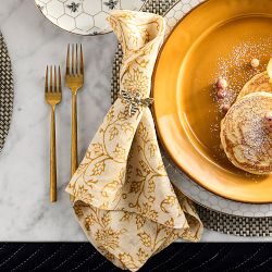 Gold Bee Napkin Rings, Set of 4