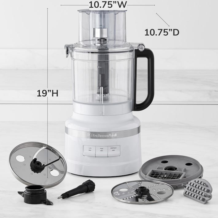 KitchenAid フードプロセッサー13カップ KitchenAid® 13-Cup Food Processor with Dicing Kit | Williams Sonoma