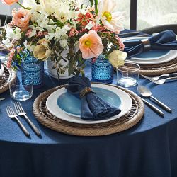 Williams Sonoma Pantry Round Tablecloth