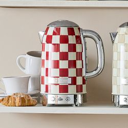 MacKenzie-Childs Cherry Check Electric Kettle