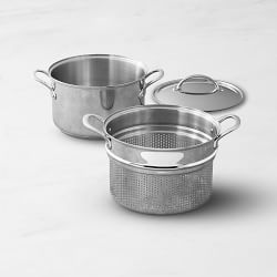 Williams Sonoma Signature Stainless-Steel Perforated Multipot, 8-Qt.