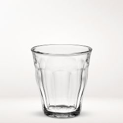 Duralex Picardie Glass Tumblers, Set of 6, 8 oz.