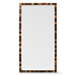 Horn and Bone Leaning Mirror