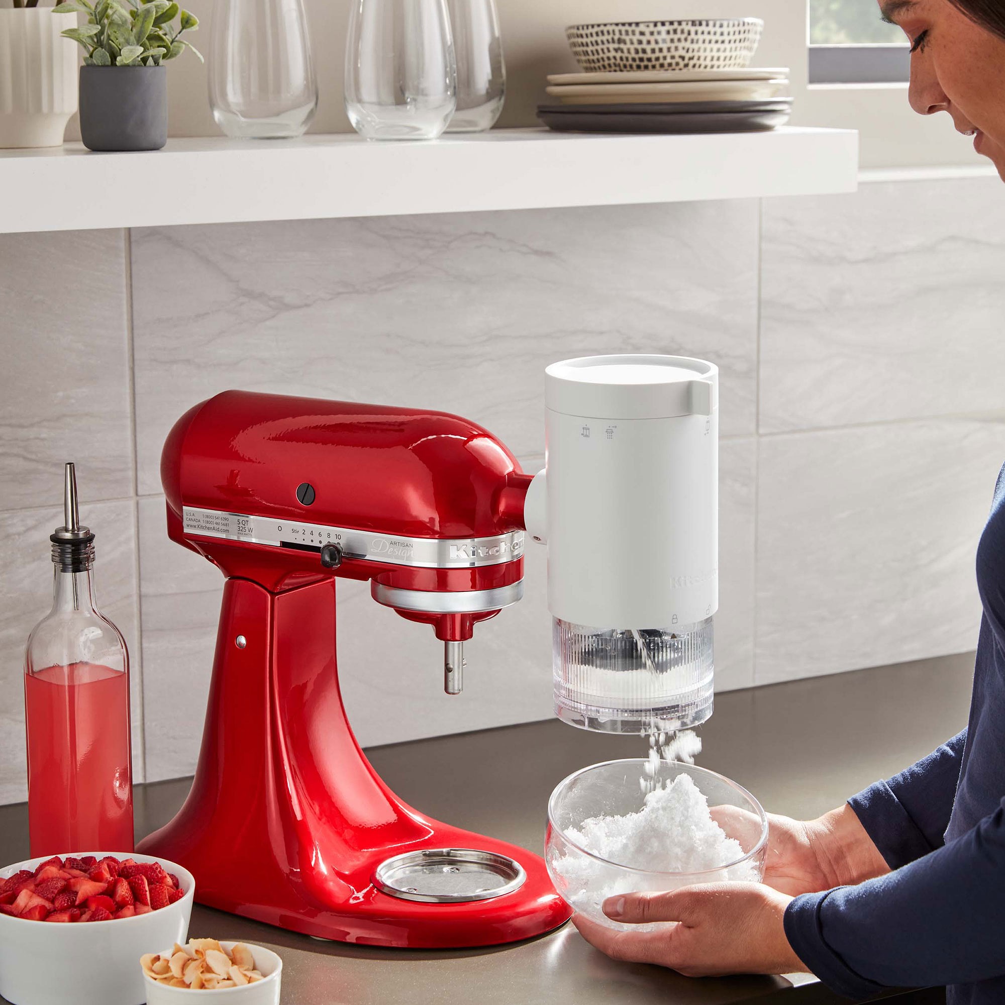 KitchenAid Shave Ice Attachment Sansujyuku sansujyuku.com