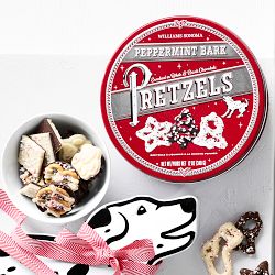 Williams Sonoma Peppermint Bark Pretzels