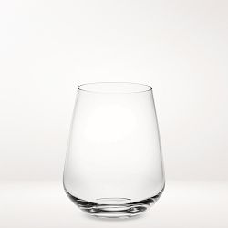 Williams Sonoma Estate Stemless White Wine Glasses, Set of 2