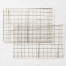 Williams Sonoma Goldtouch® Pro Nonstick Three Quarter Sheet Cooling Rack, Set of 2