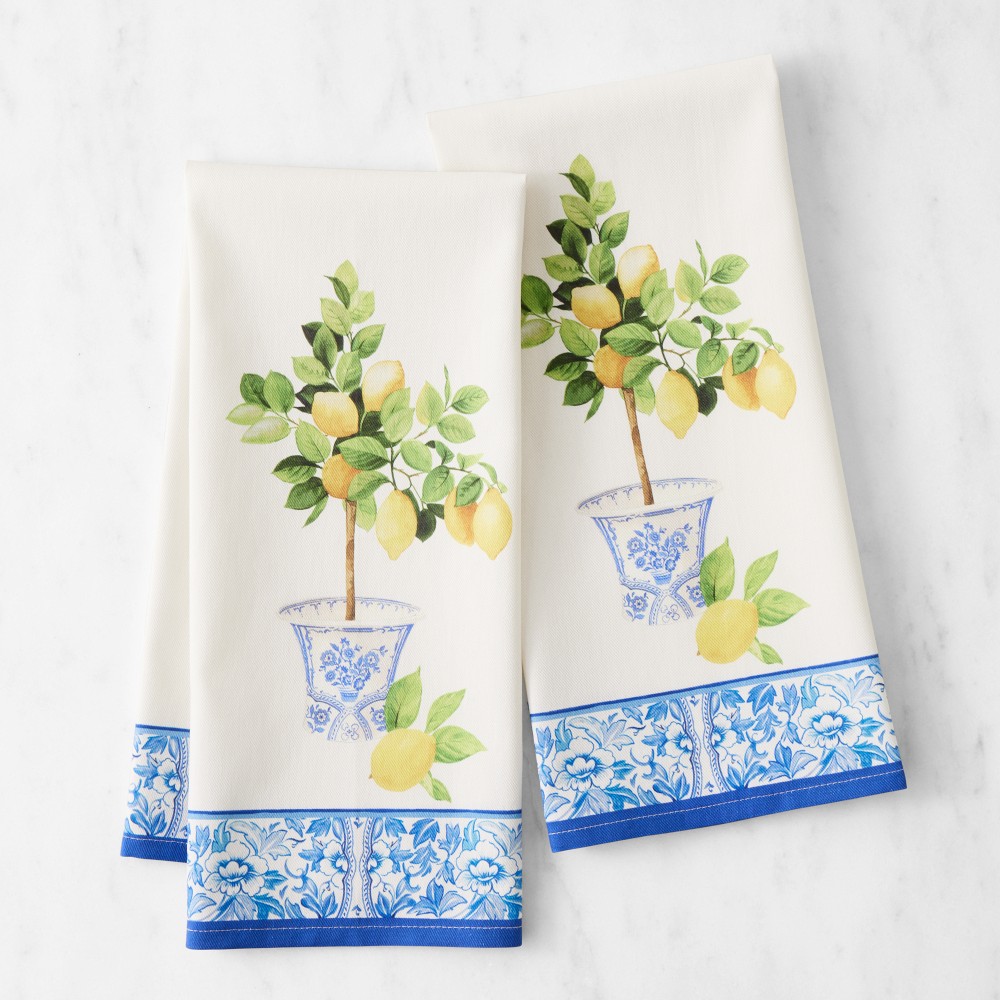 Limone Towels, Set of 2 - Set of 2