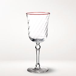 AERIN x Williams Sonoma Swirl Wine Glasses, Set of 4