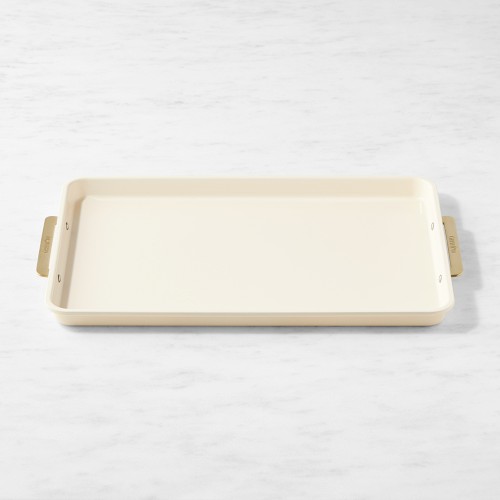 GreenPan™ Reserve Ceramic Nonstick Bakeware Half Sheet Pan, Cream