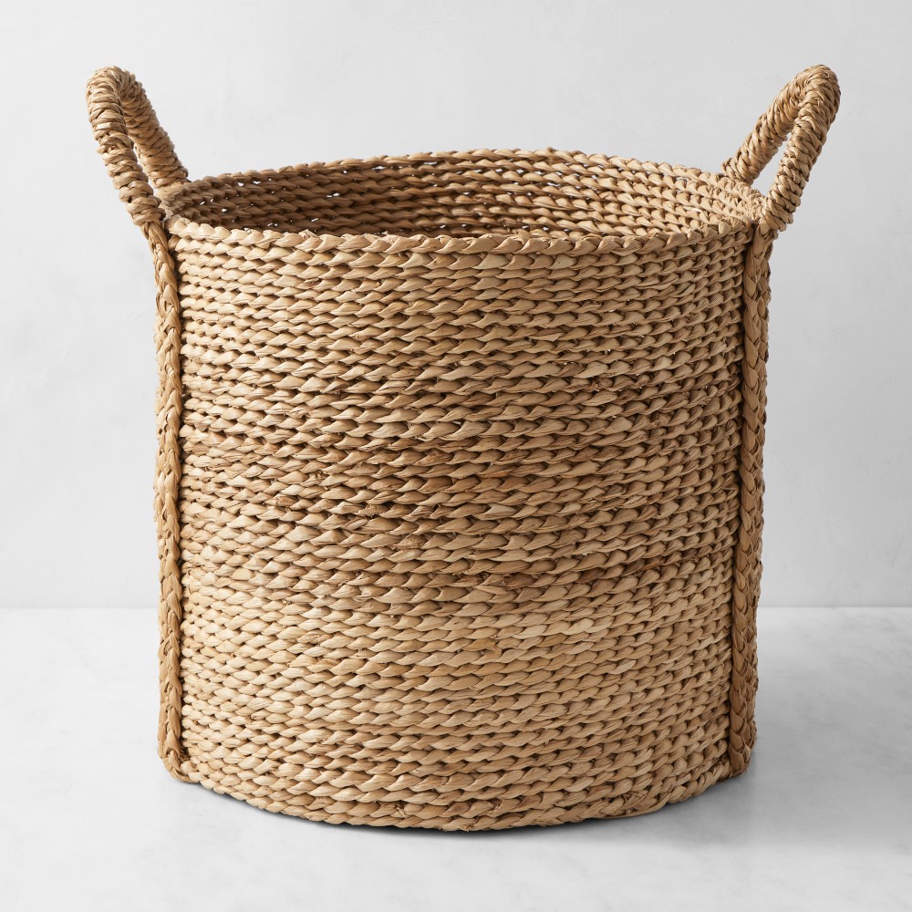 Josh Young x Williams Sonoma Home Eve Woven Basket - Round, 16" X 14"