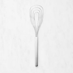 Williams Sonoma Recycled Stainless-Steel Flat Whisk