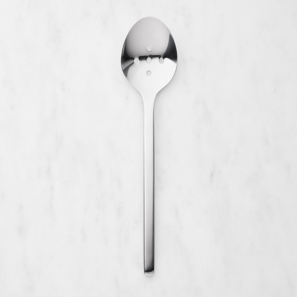 Williams Sonoma Recycled Stainless-Steel Extension Slotted Spoon