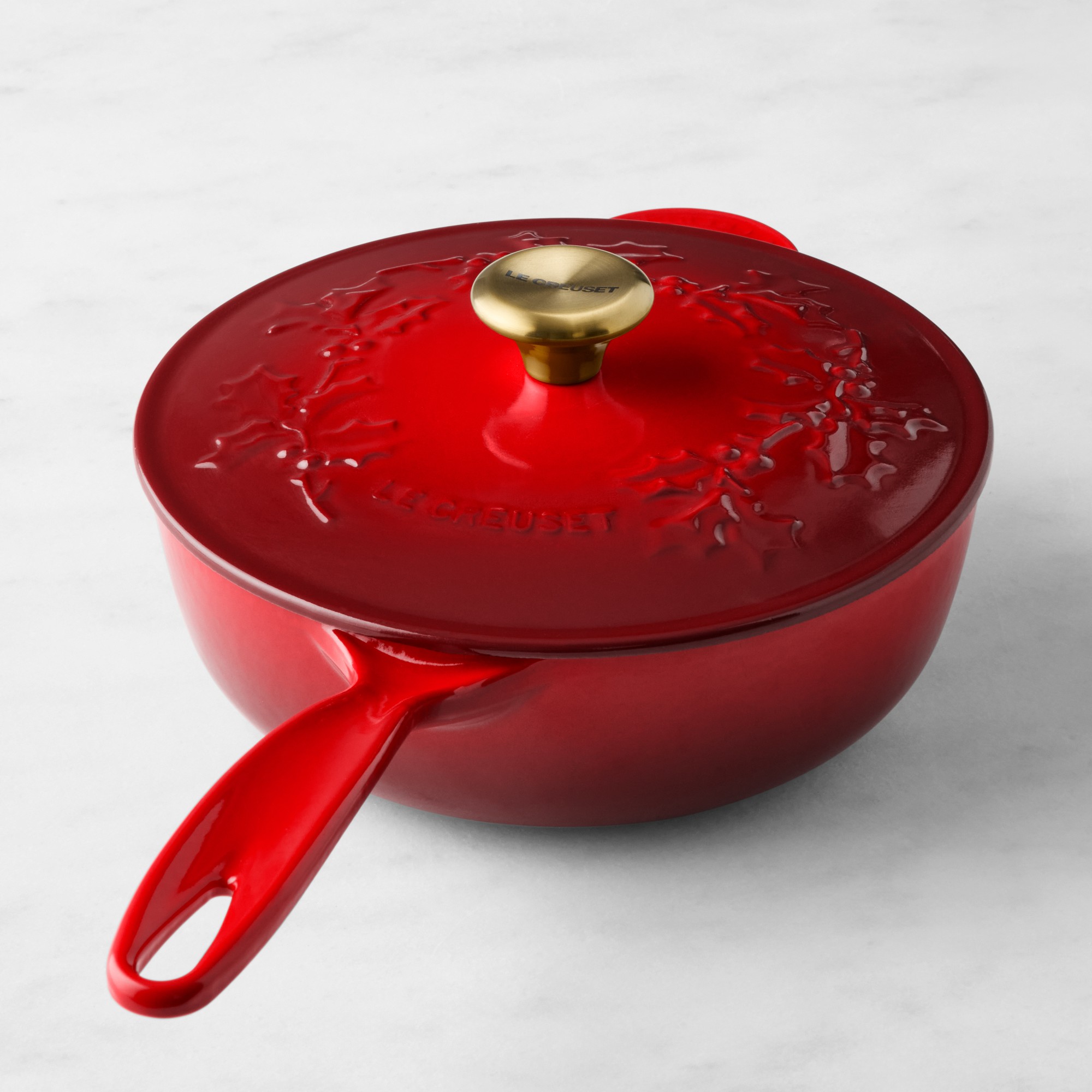Le Creuset Enameled Cast Iron Holly Saucier, 2.25-Qt. Sansujyuku sansujyuku.com