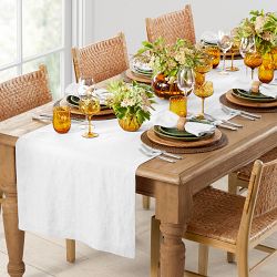 Banquet Table Runner 24"x108", White