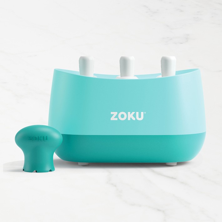 IJsmaker ZOKU Pop Set voor 4 Ijsjes Safari | Kookexpert IJsmaker ZOKU Pop Set voor 4 Ijsjes Safari | Kookexpert
