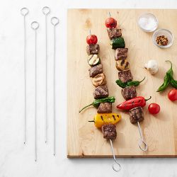 Williams Sonoma Basic Stainless-Steel Skewers, Set of 6