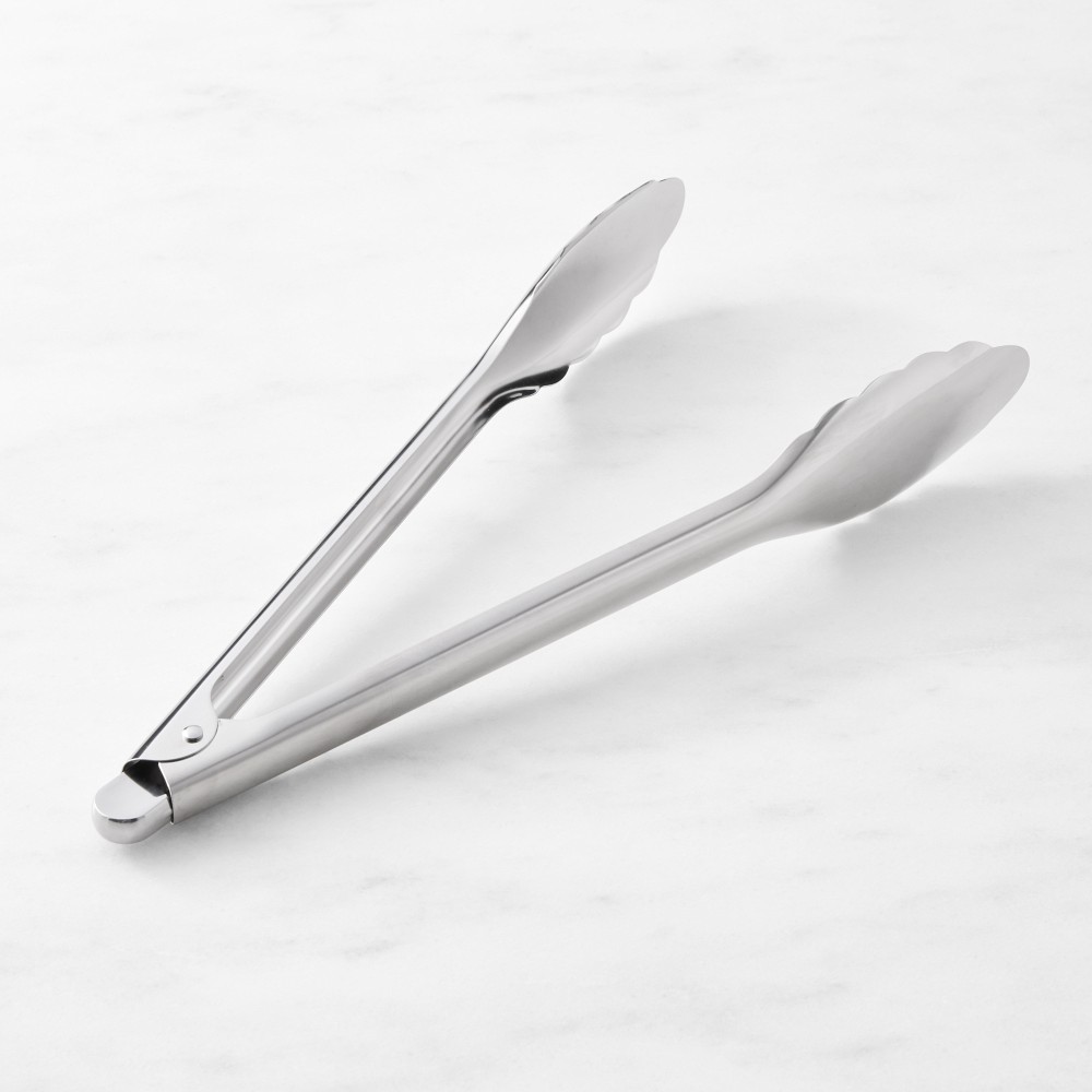Williams Sonoma Recycled Stainless-Steel Extension Tongs
