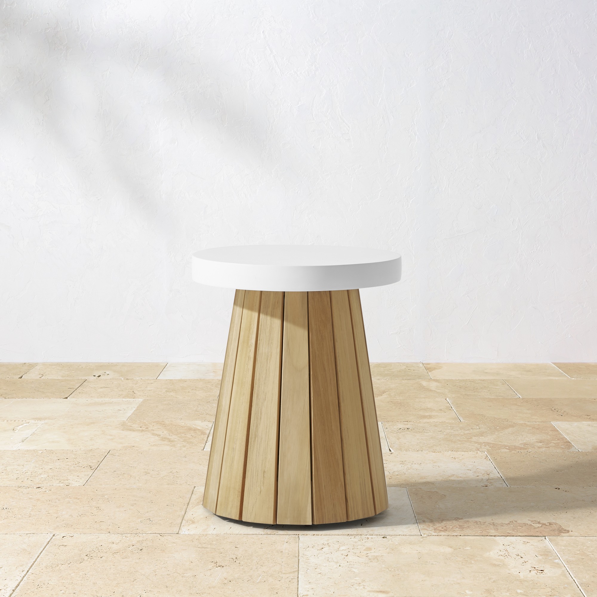 Balboa Fiberstone Side Table (18″) Simolary simolary.com