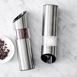 Trudeau Graviti Electric Salt &amp; Pepper Mills Set, 7"