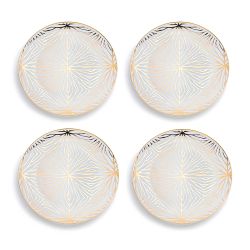 ANNA New York Talianna Lily Pad Salad Plates, Set of 4