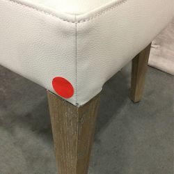 OPEN BOX: Koret Side Chair, Performance Recycled Chunky Basketweave, Grey, Heritage Grey