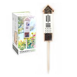 Pollination Palace 5 Compartment Wooden House for Bees, Butterflies, Ladybugs, &amp; Insects