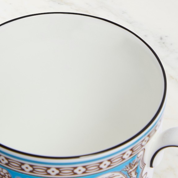 Wedgwood Florentine Turquoise Mugs, Set of 2 | Williams Sonoma