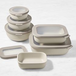 Mepal Nested Food Storage Containers, 12-Piece Set