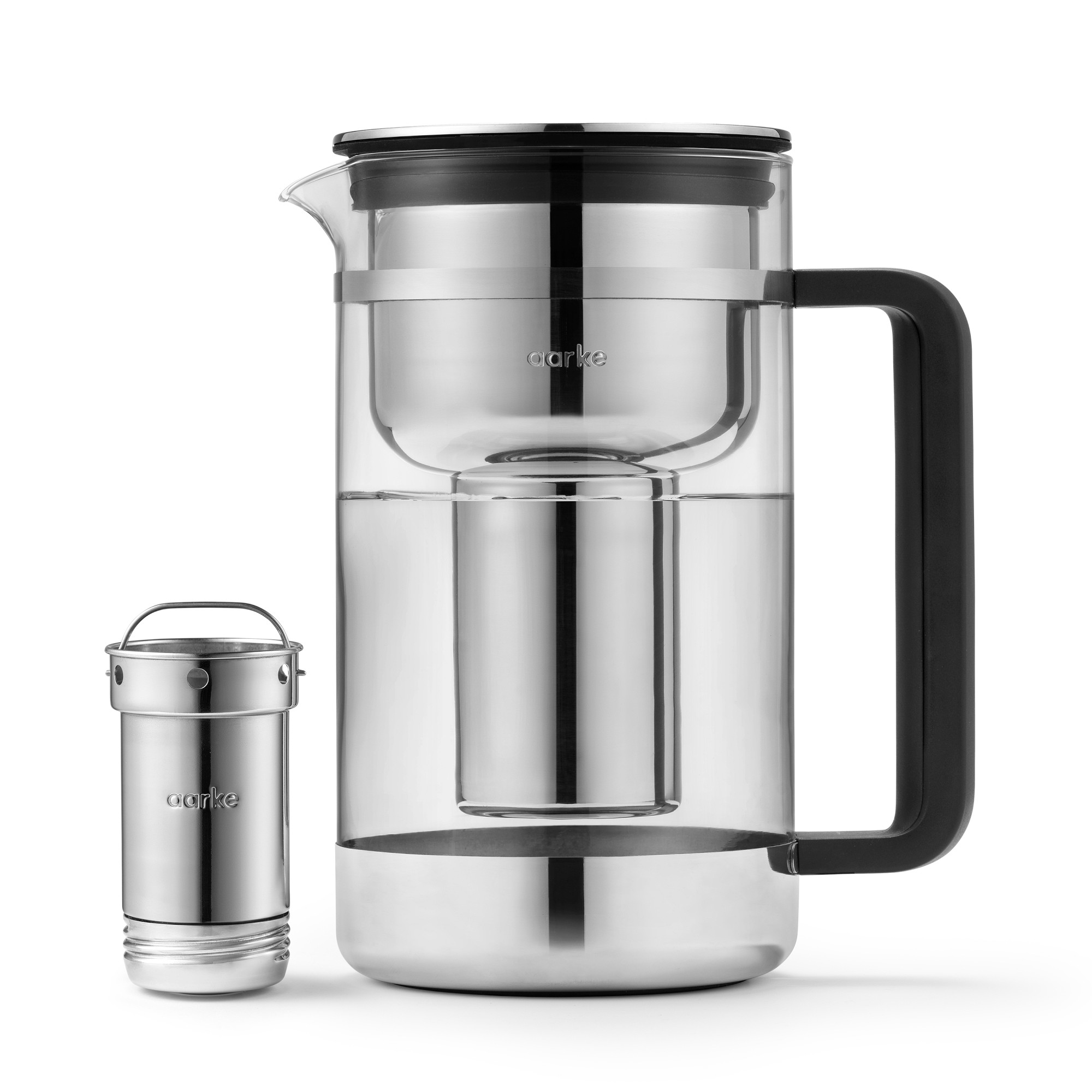 Aarke Glass Water Purifier Sansujyuku sansujyuku.com