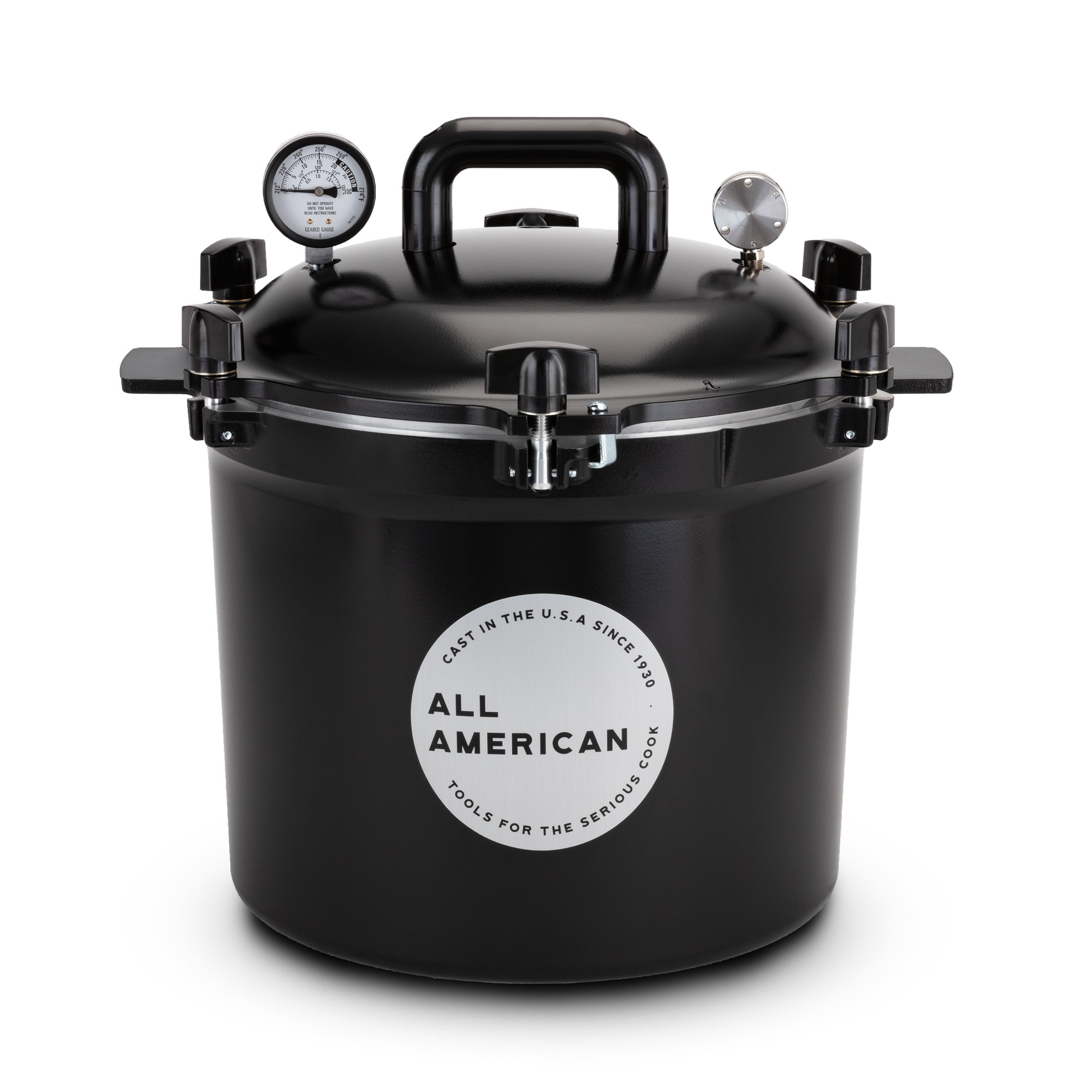 All American Colored Pressure Cooker, 21.5-Qt. with 2 Racks Simolary simolary.com
