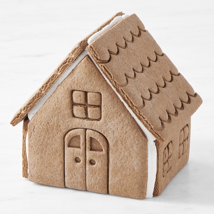 Pre-Built Undecorated Gingerbread House Ready To Decorate