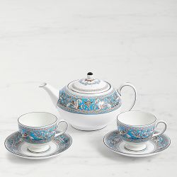 Wedgwood Florentine Turquoise 3-Piece Tea Set