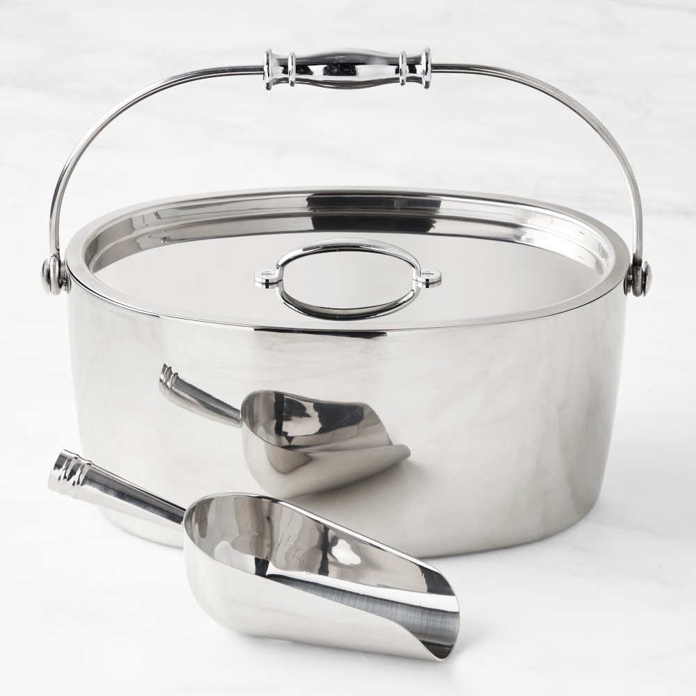 Crafthouse Oval Ice Bucket with Scoop Set | Williams Sonoma