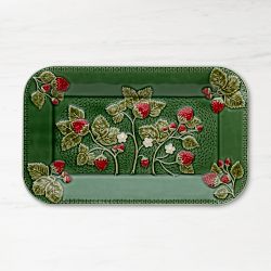 Bordallo Pinheiro Strawberries Platter