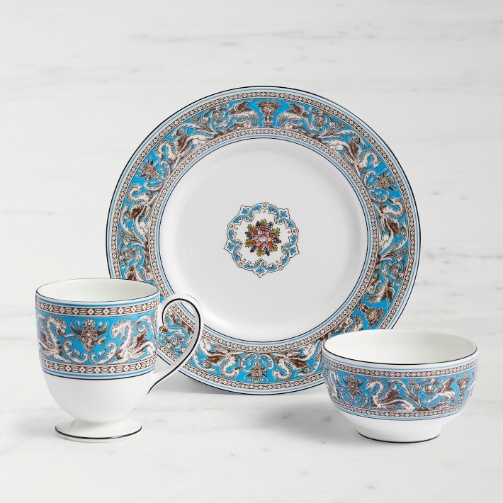 Wedgwood Florentine Turquoise Dinnerware Sets | Williams Sonoma