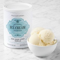 Williams Sonoma Zero Sugar Added Ice Cream Starter, Vanilla