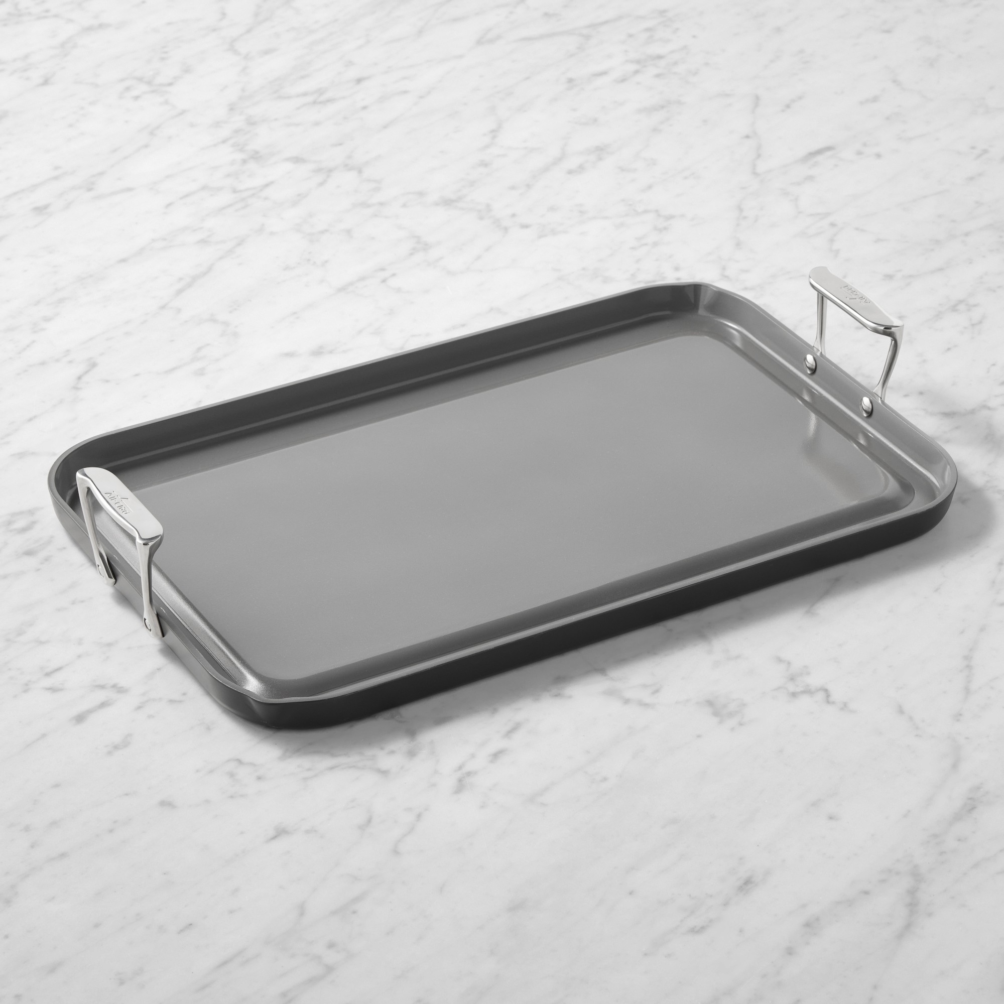 All-Clad NS Pro Ceramic Nonstick Double Burner Griddle Simolary simolary.com