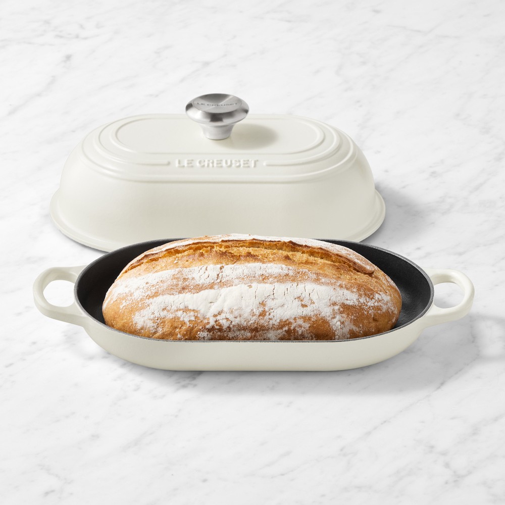 Le Creuset Signature Oval Bread Oven - Matte White