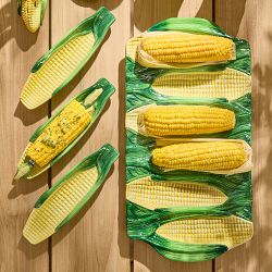 Figural Corn Platter