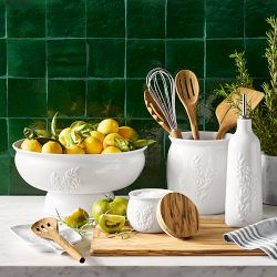 Williams Sonoma Olivewood Straining Spoon