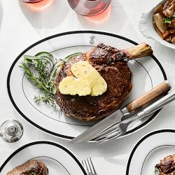 Williams Sonoma Pineapple Steak Plate