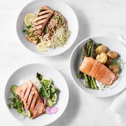 Wild Alaskan Salmon Fillet Box