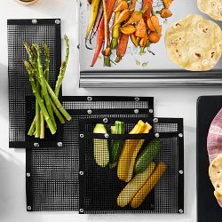 Williams Sonoma Outdoor Nonstick Mesh Grill Bags, Set of 3