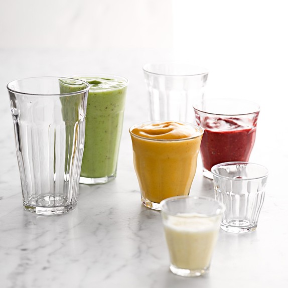 Duralex Picardie Glass Tumblers, Assorted Set of 24 by Williams Sonoma Home