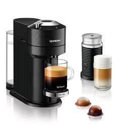 Nespresso Vertuo Next Premium Espresso Machine with Aeroccino Milk Frother by Breville